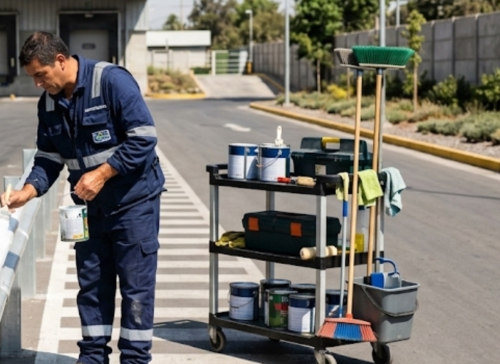 Auxiliar de aseo y mantenimiento